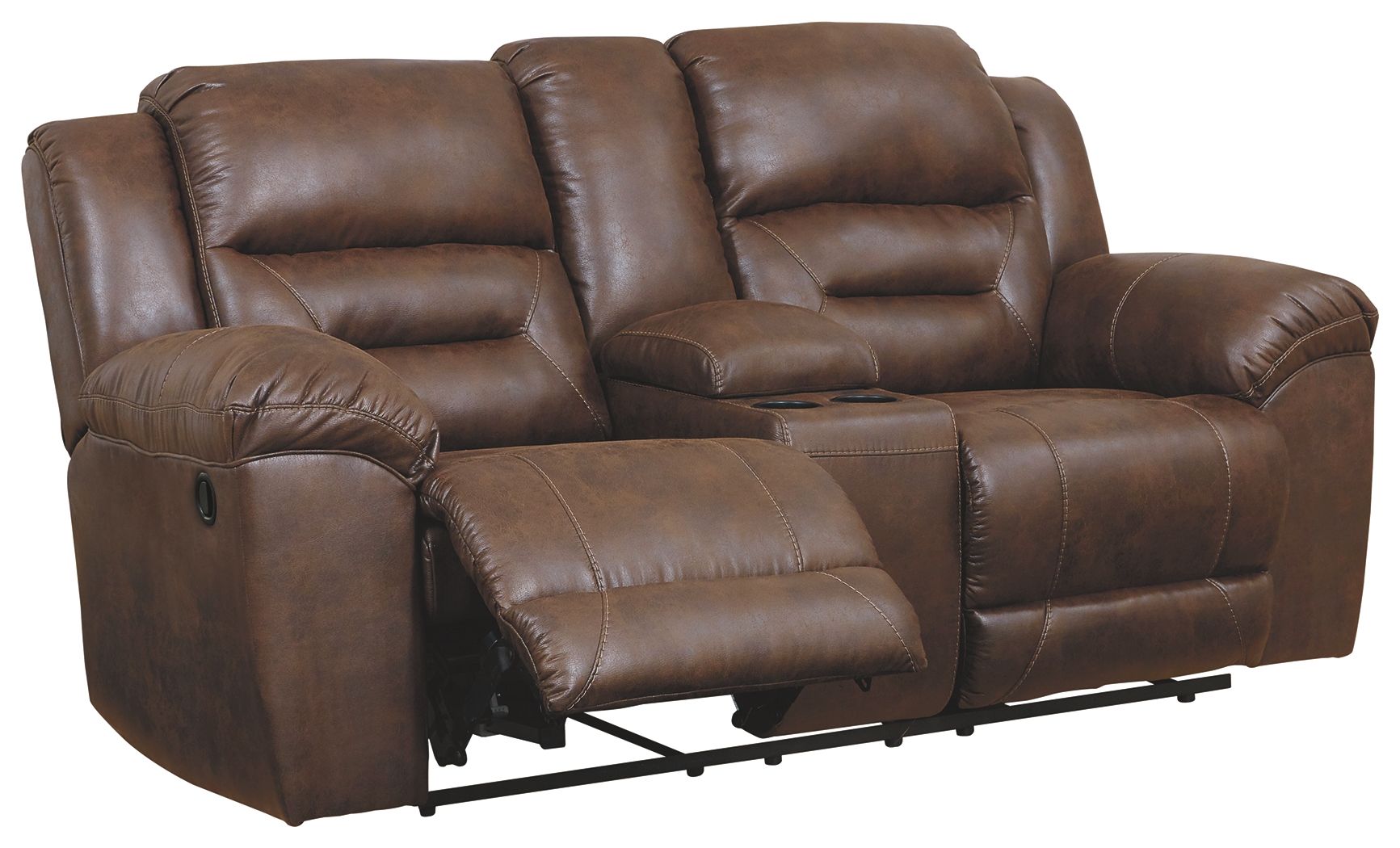 Ashley Furniture Stoneland - Reclining Loveseat | Meri Furniture