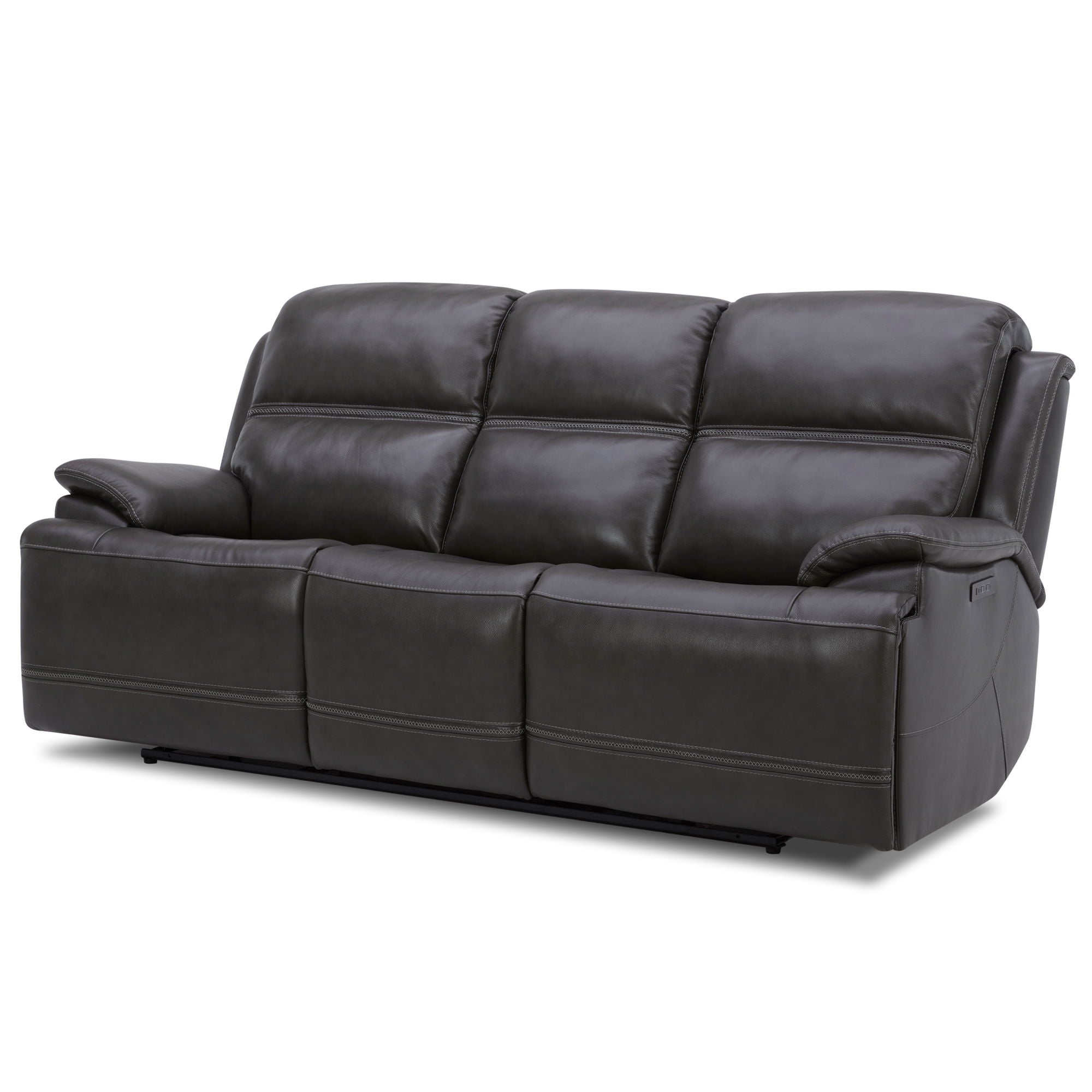 Liberty Furniture Bentley - Sofa P2 & ZG - Graphite | Meri Furniture