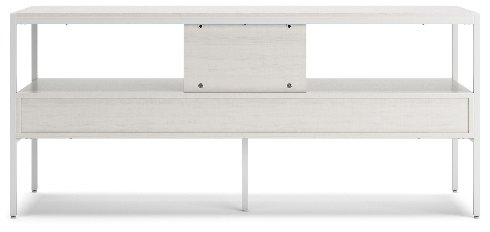 Deznee - Large TV Stand - White