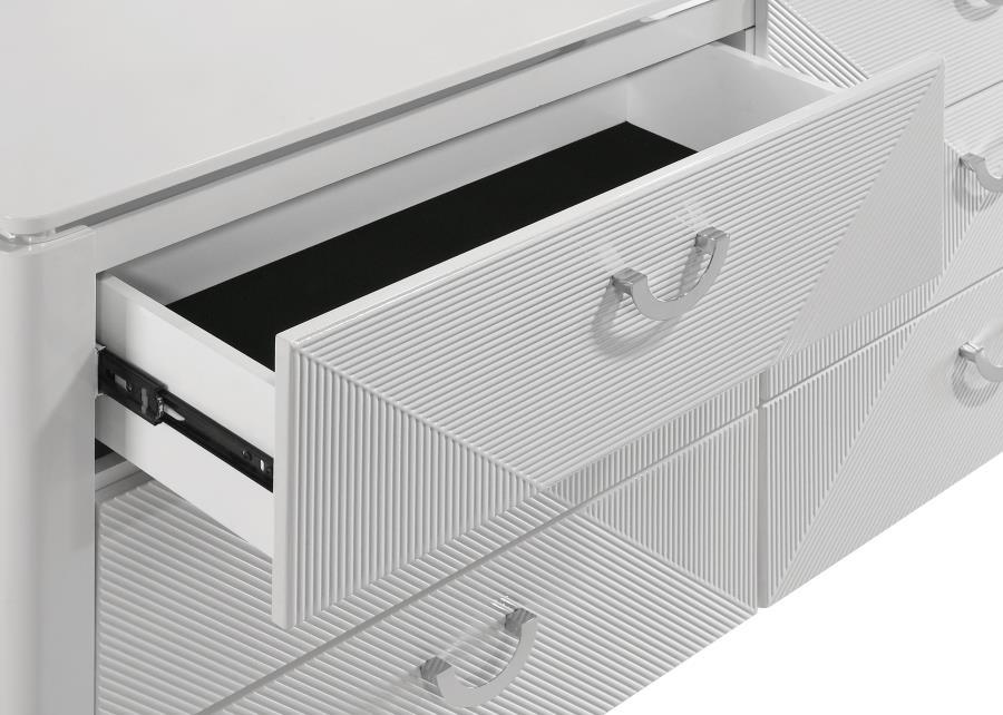 Cassia - 6-Drawer Bedroom Dresser Cabinet