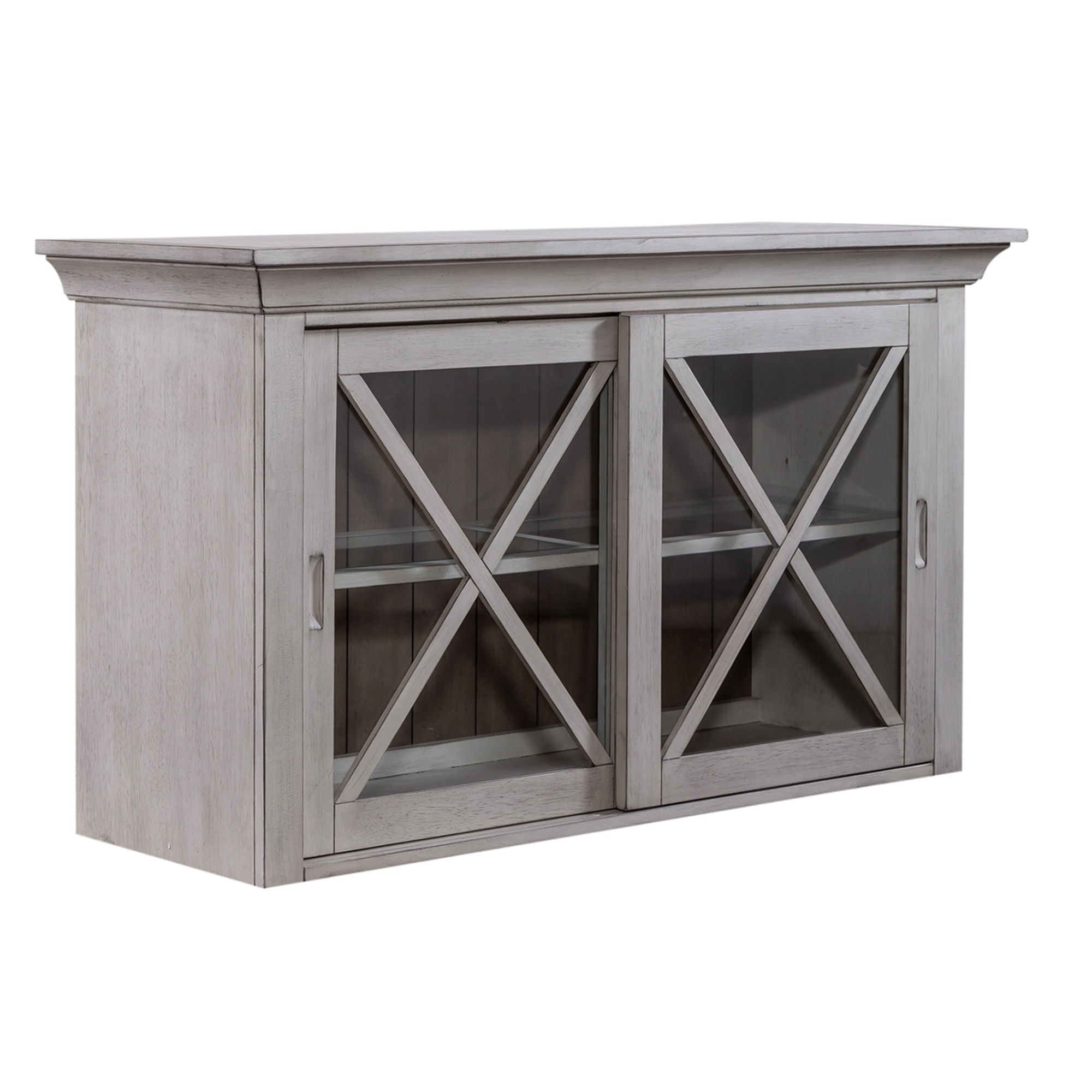 Liberty Furniture Ocean Isle - Hutch - Antique White | Meri Furniture