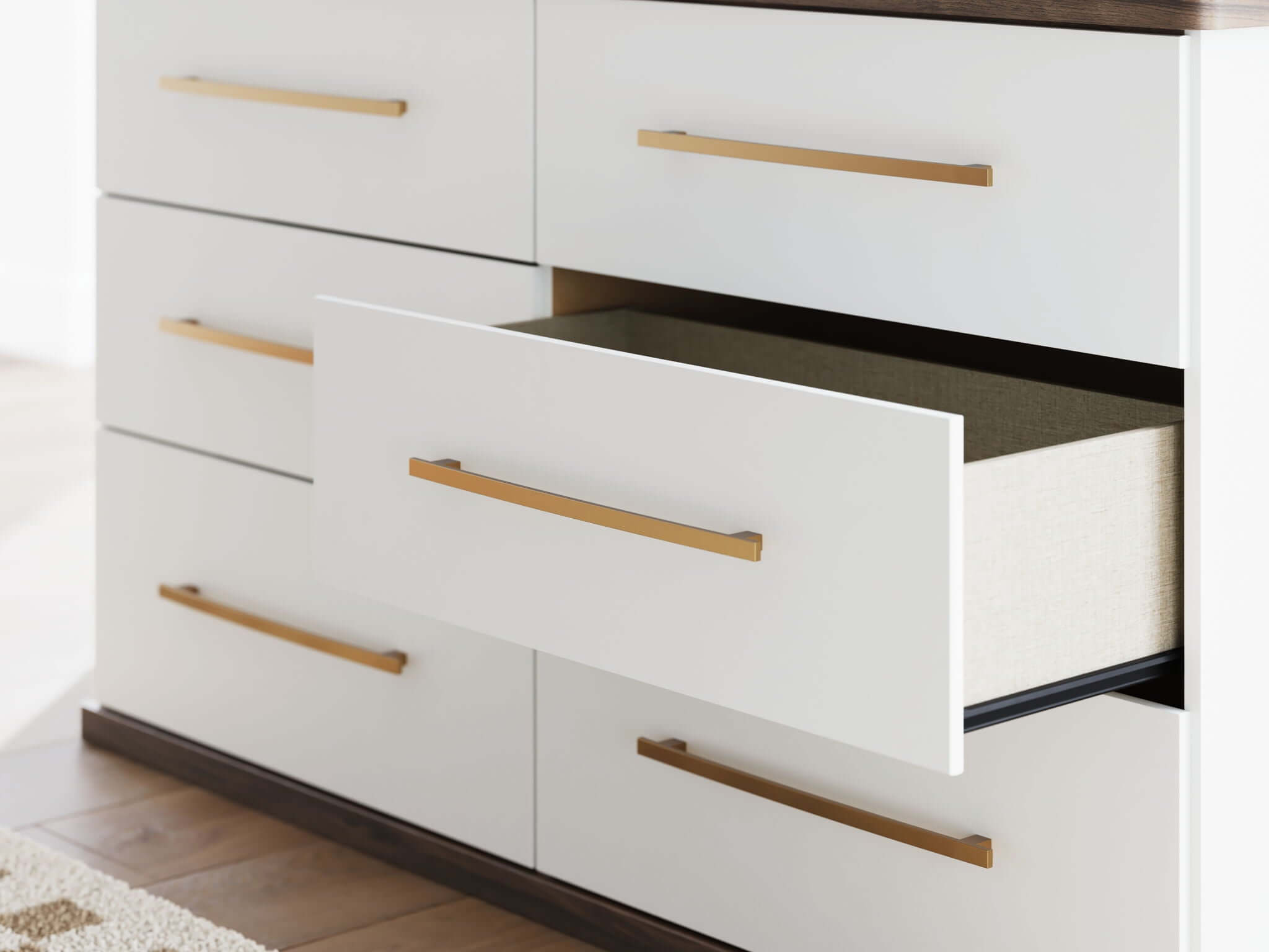 Kendanport - Six Drawer Dresser