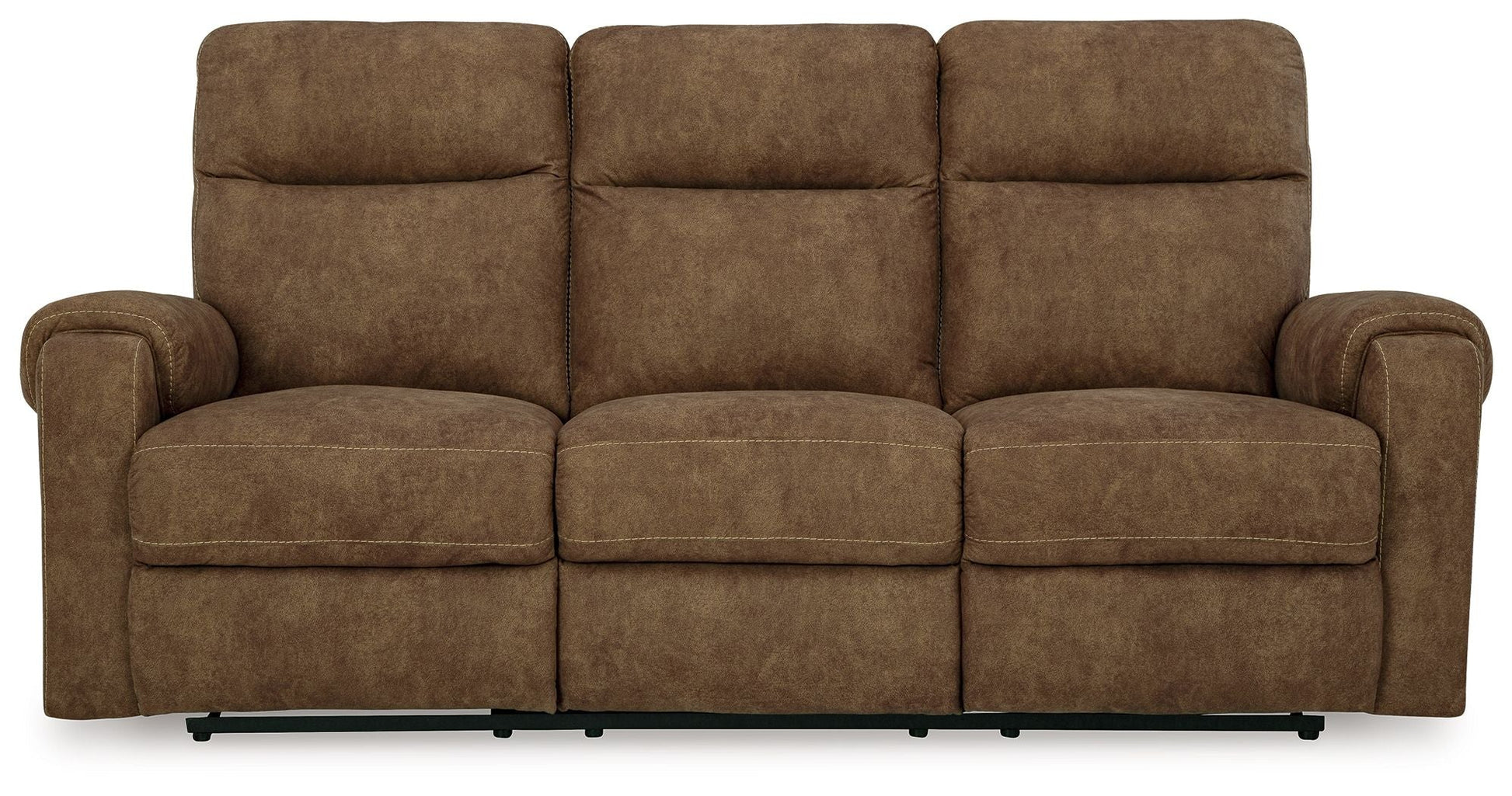 Signature Design by Ashley® Edenwold - Brindle - Reclining Sofa | Meri Furniture