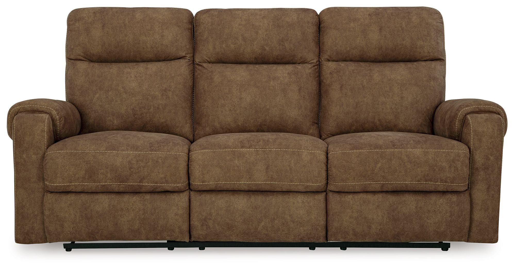 Signature Design by Ashley® Edenwold - Brindle - Reclining Sofa | Meri Furniture
