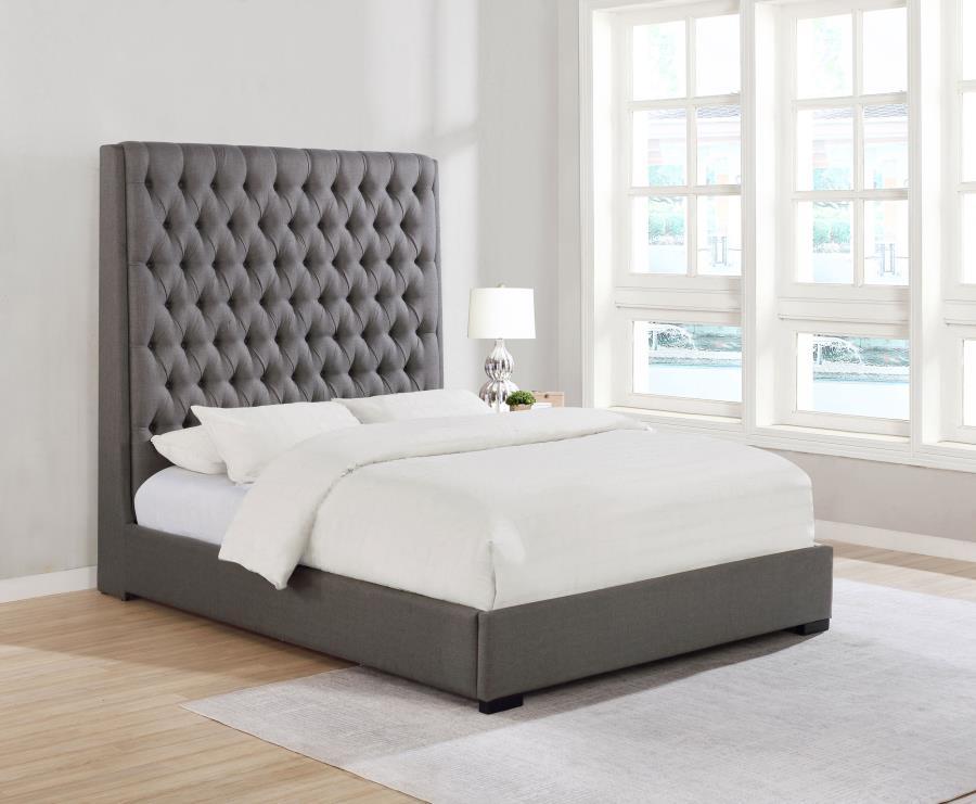 Coaster Fine Furniture Camille - Upholstered Panel Bed | Meri Furniture