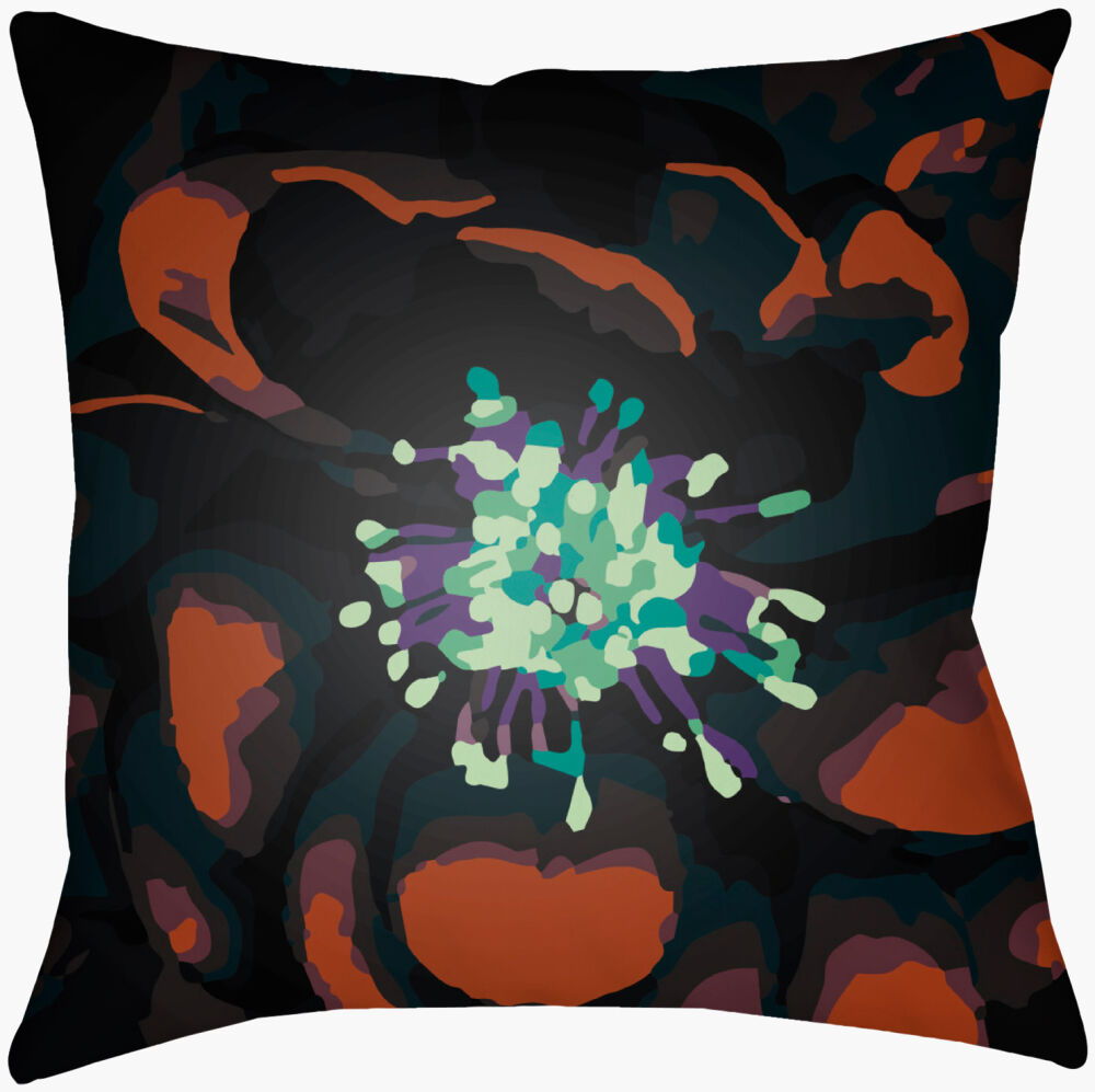 Abstract Floral Pillow