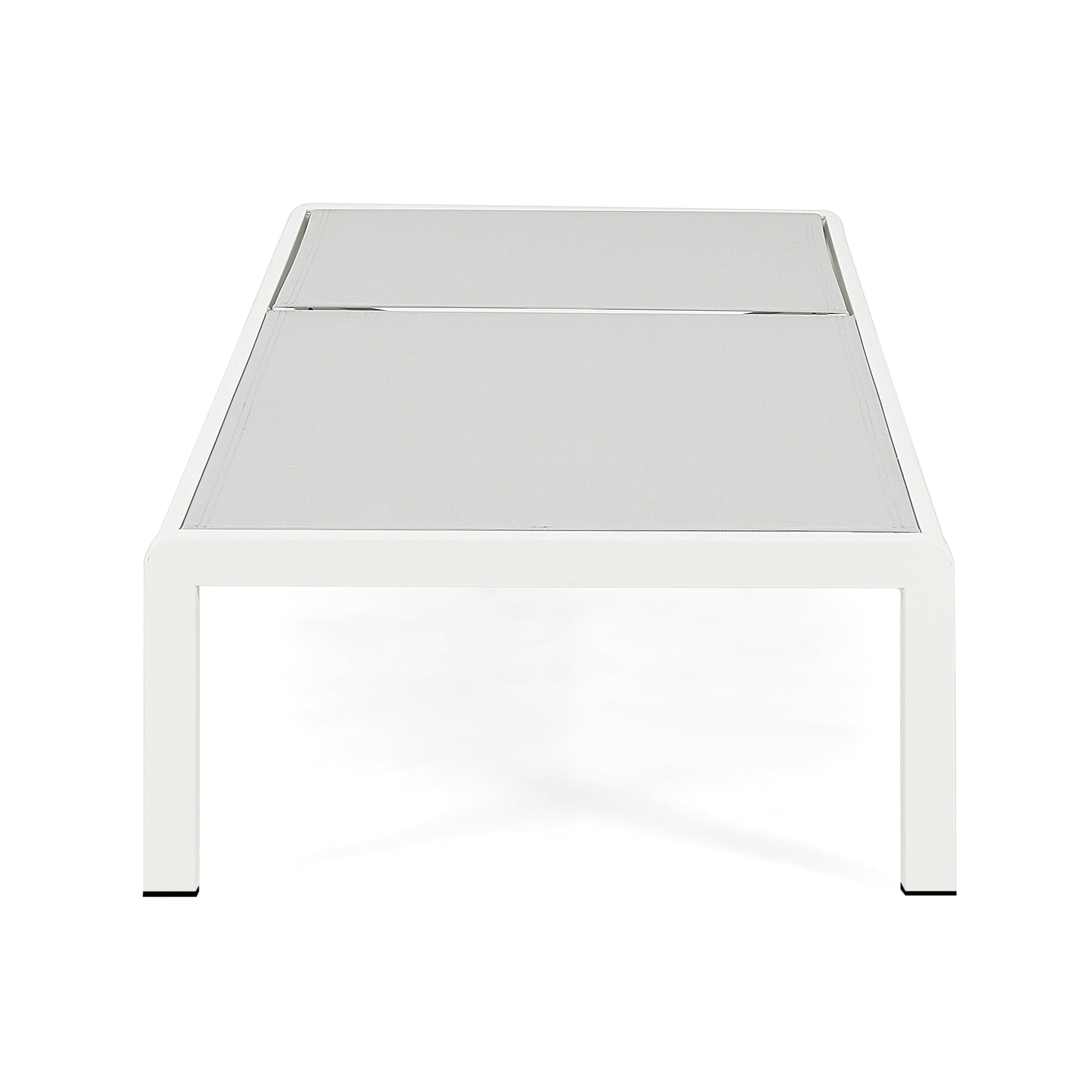 Outdoor Patio Chaise Lounge With 5 Reclining Positions