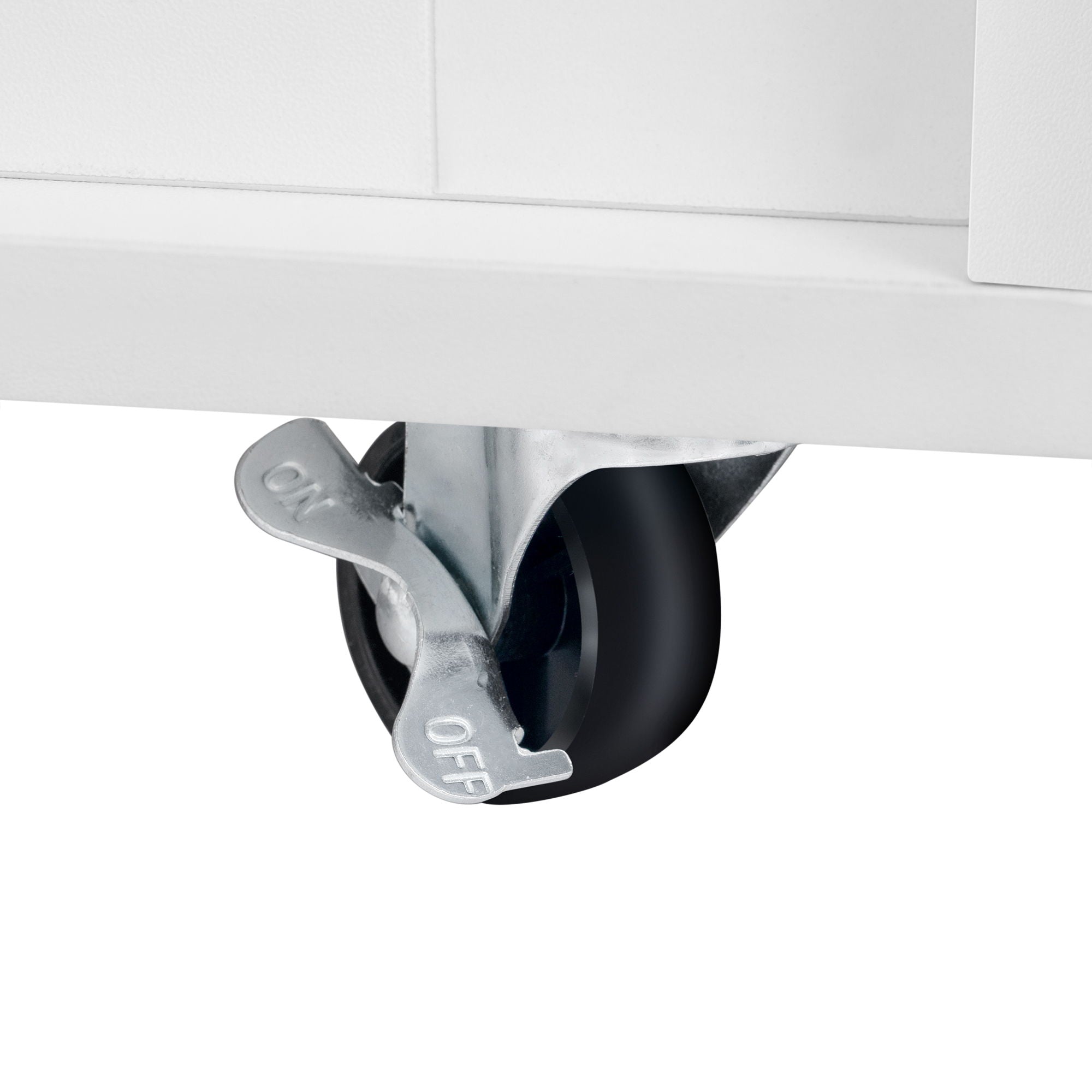 Modern Style 2 In 1 Pet Friendly Dog Crate Kitchen Island End Table Metal Pine - Natural / White