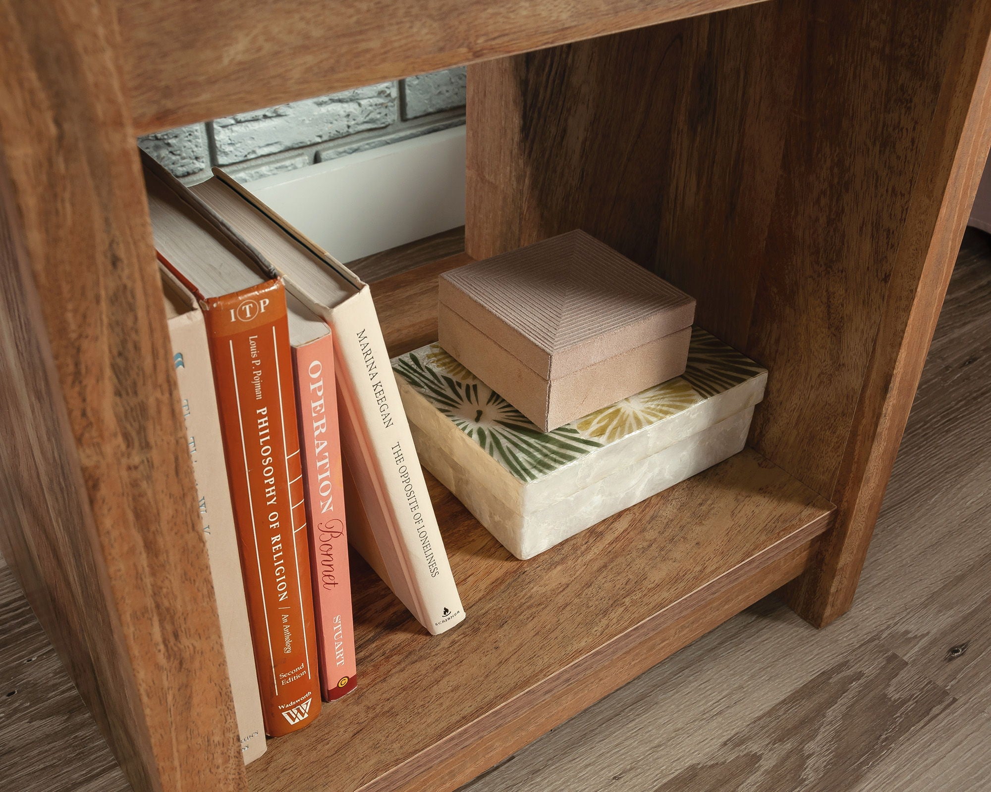 Night Stand with Drawer in Sindoori Mango