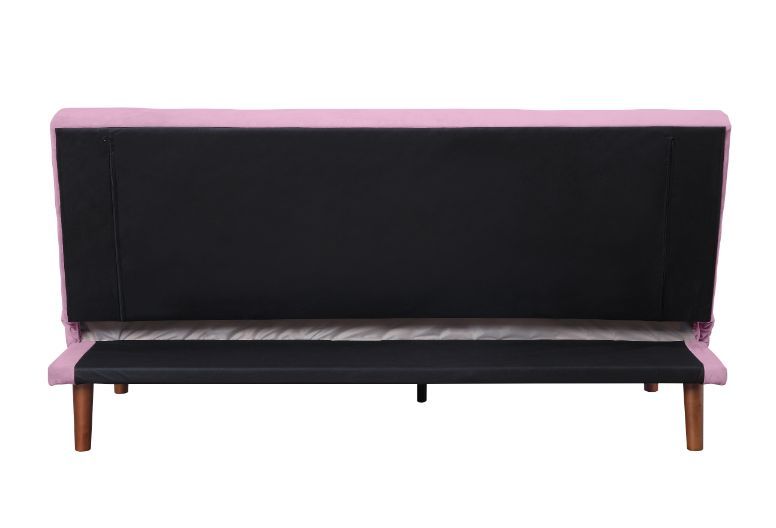 ACME Bringing optimal flexibility and textures to small sapces, this versatile sofa features functional mechanism that allow you rapidly convert it to a bed. | Meri Furniture