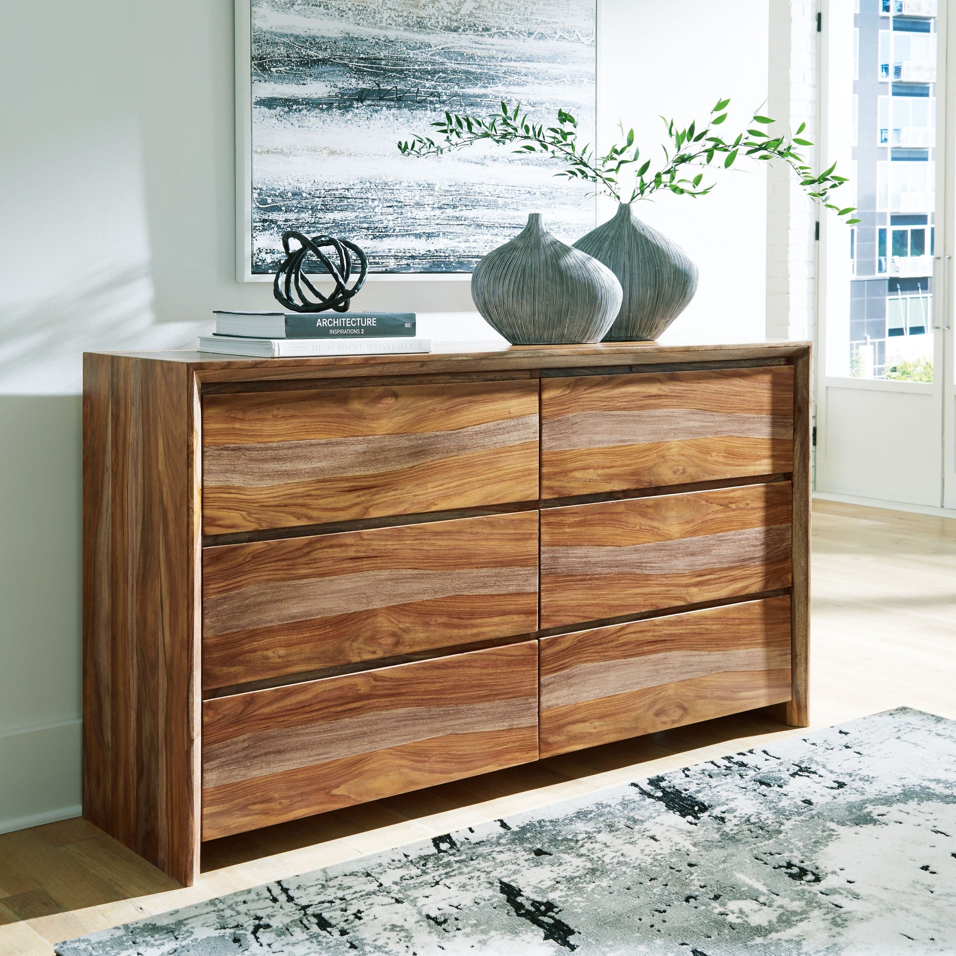 Signature Design by Ashley® Dressonni - Brown - Dresser | Meri Furniture
