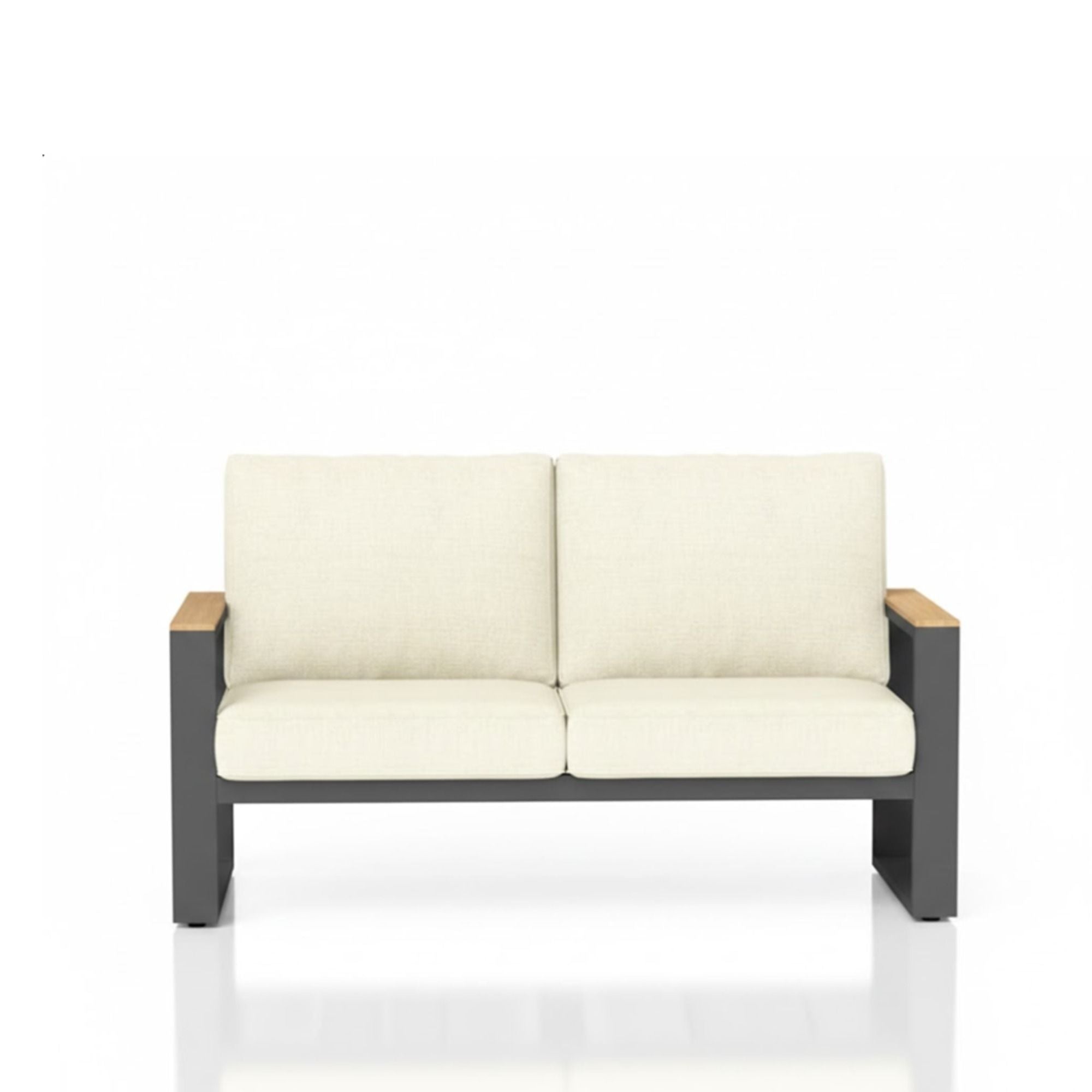 All-Weather Loveseat Sofa With Thick Cushions