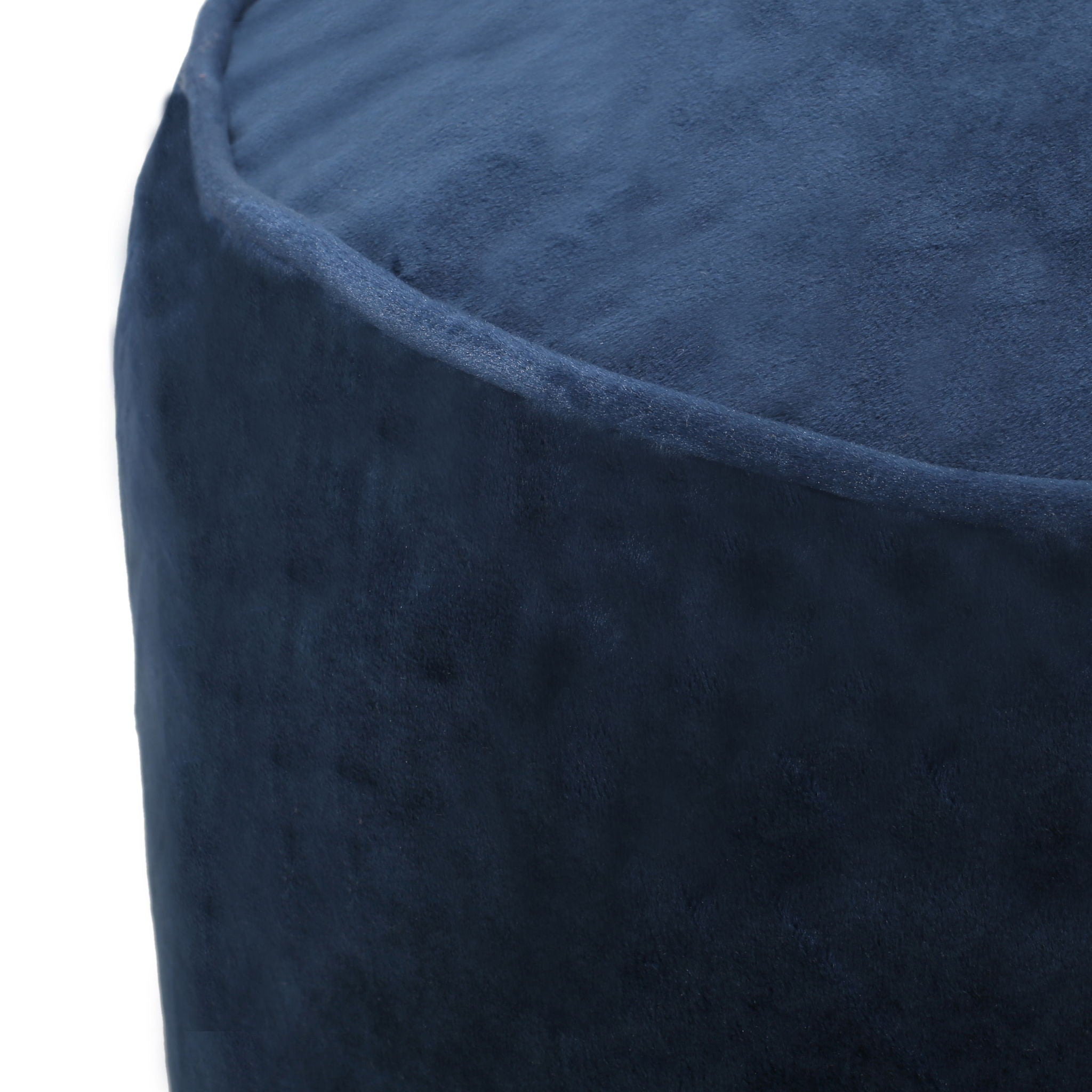 Shimon - Cylinder Pouf Ottoman Floor Cushion