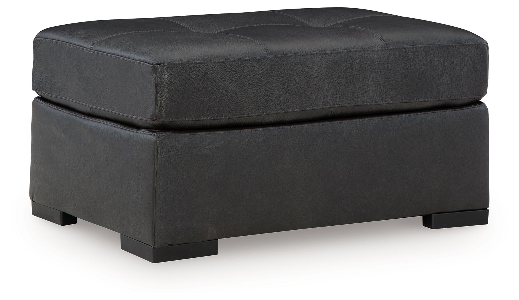 Signature Design by Ashley® Brindley Pier - Fog - Oversized Accent Ottoman | Meri Furniture