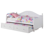 Coaster Fine Furniture Julie Ann - Arched Back Day Bed With Trundle | Meri Furniture