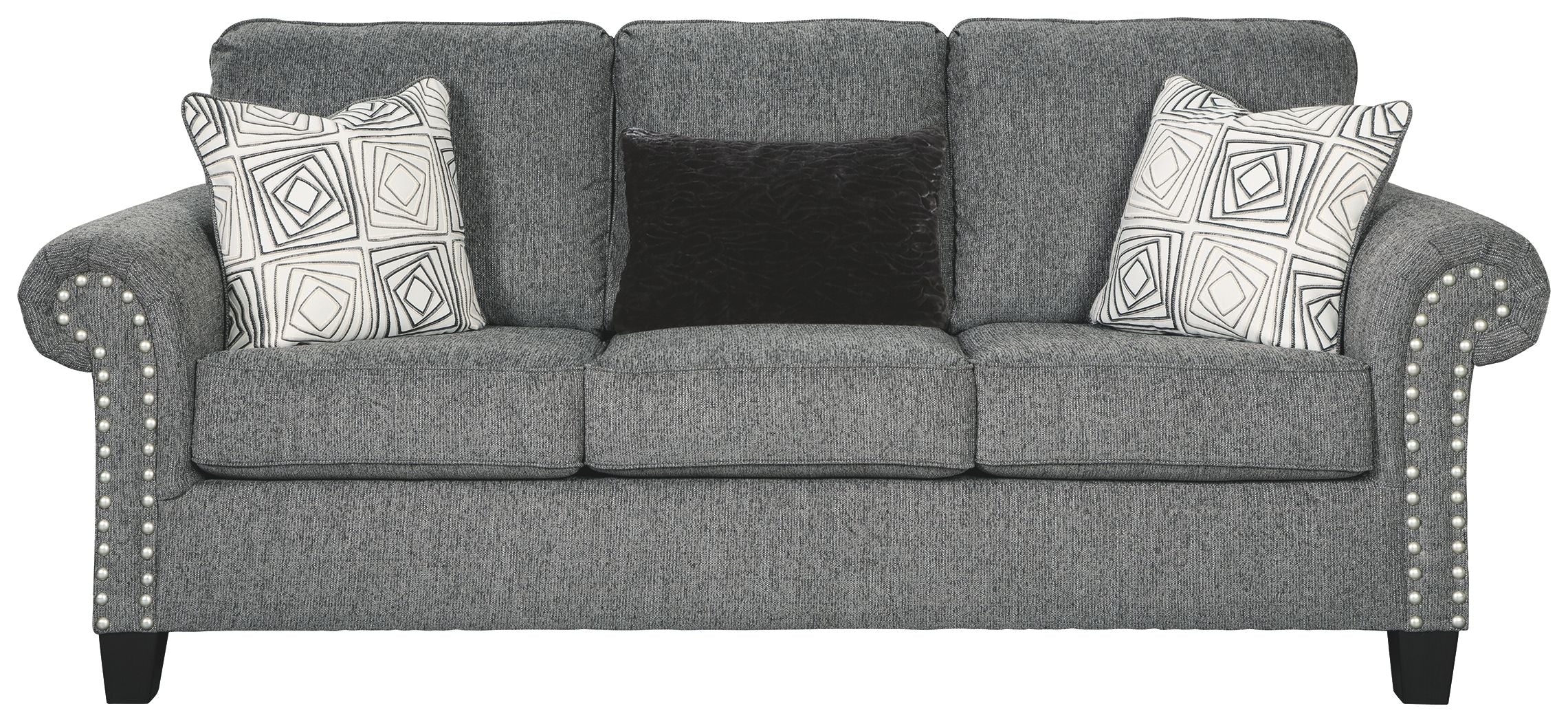 Ashley Furniture Agleno - Charcoal - Sofa | Meri Furniture