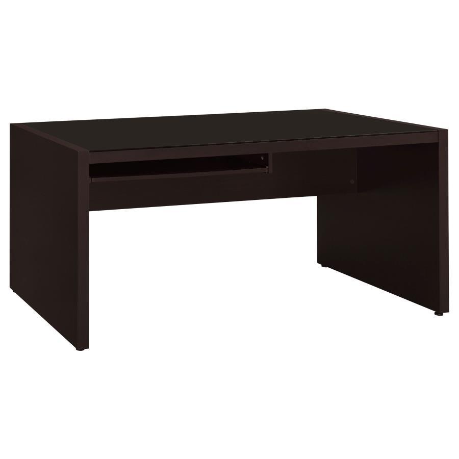 Coaster Fine Furniture Skeena - 3 Piece Home Office Computer Desk Set - Cappuccino | Meri Furniture