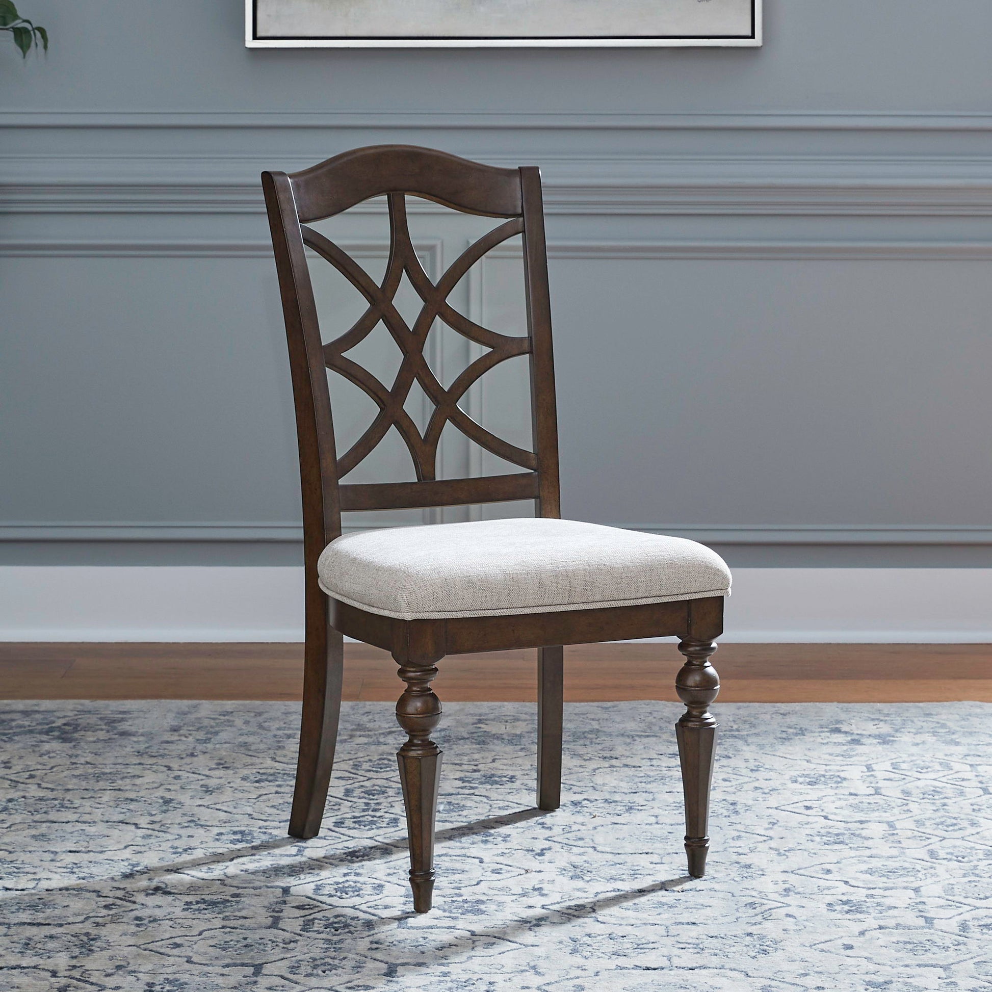 Liberty Furniture Arden Road - Splat Back Side Chair (RTA) | Meri Furniture
