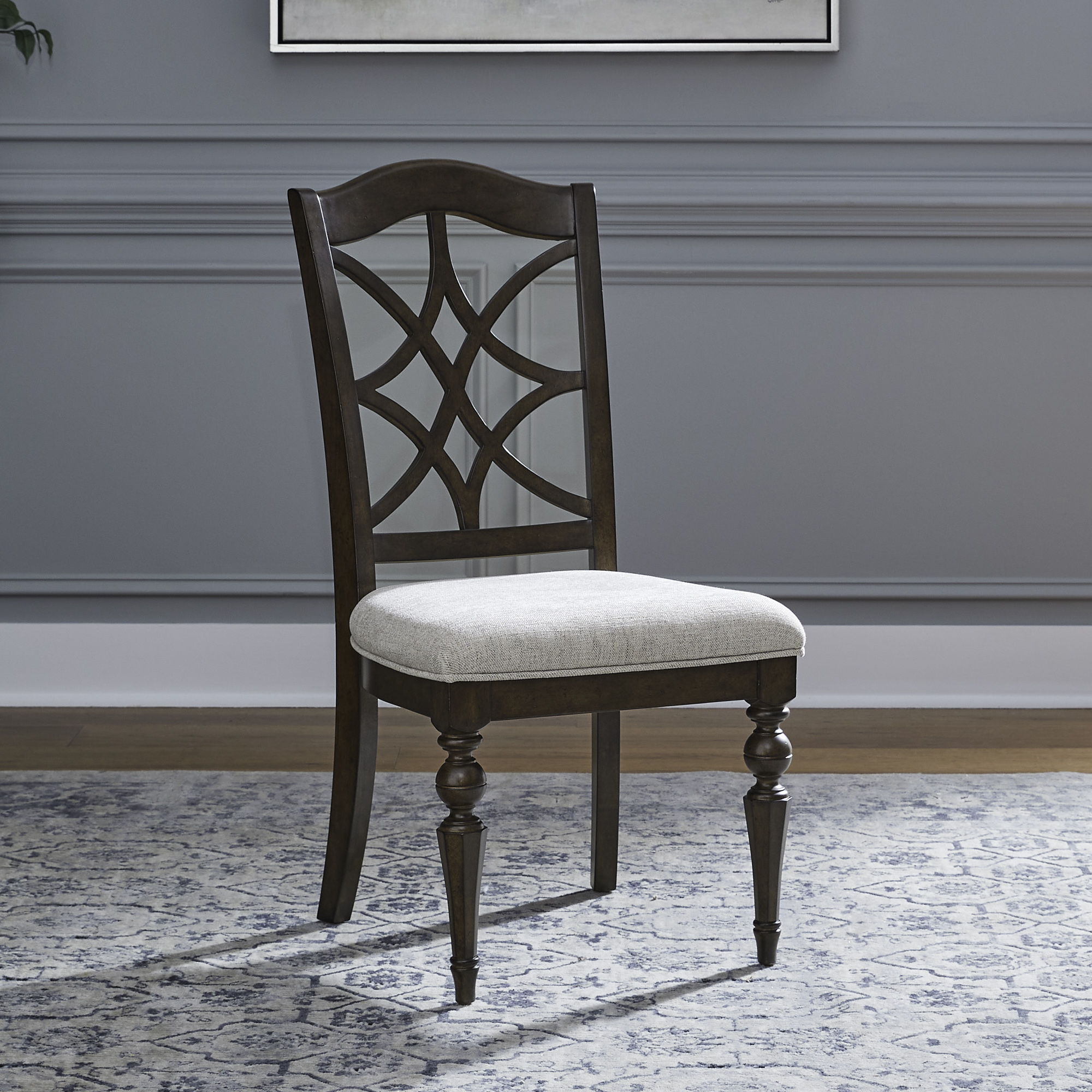Liberty Furniture Arden Road - Splat Back Side Chair (RTA) | Meri Furniture