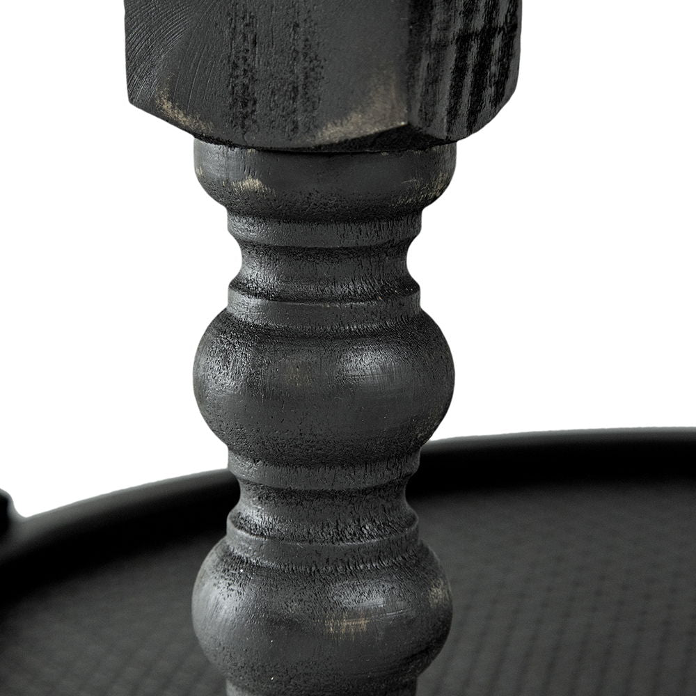 Round 2 Tiered Side Tabel, End Tabel For Lving Room Bedroom Entryway