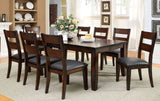 Furniture of America Dickinson - Dining Table With X Leaf - Dark Cherry | Meri Furniture