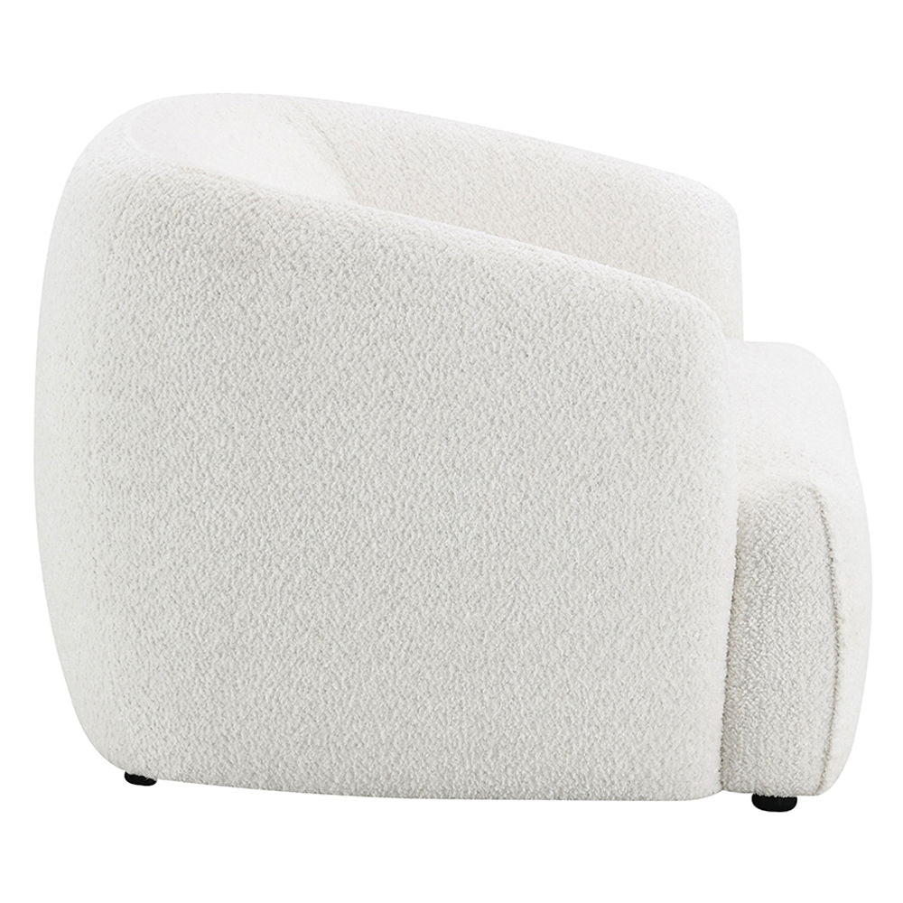 Lucifer - Chair - White Shimmer Chenille