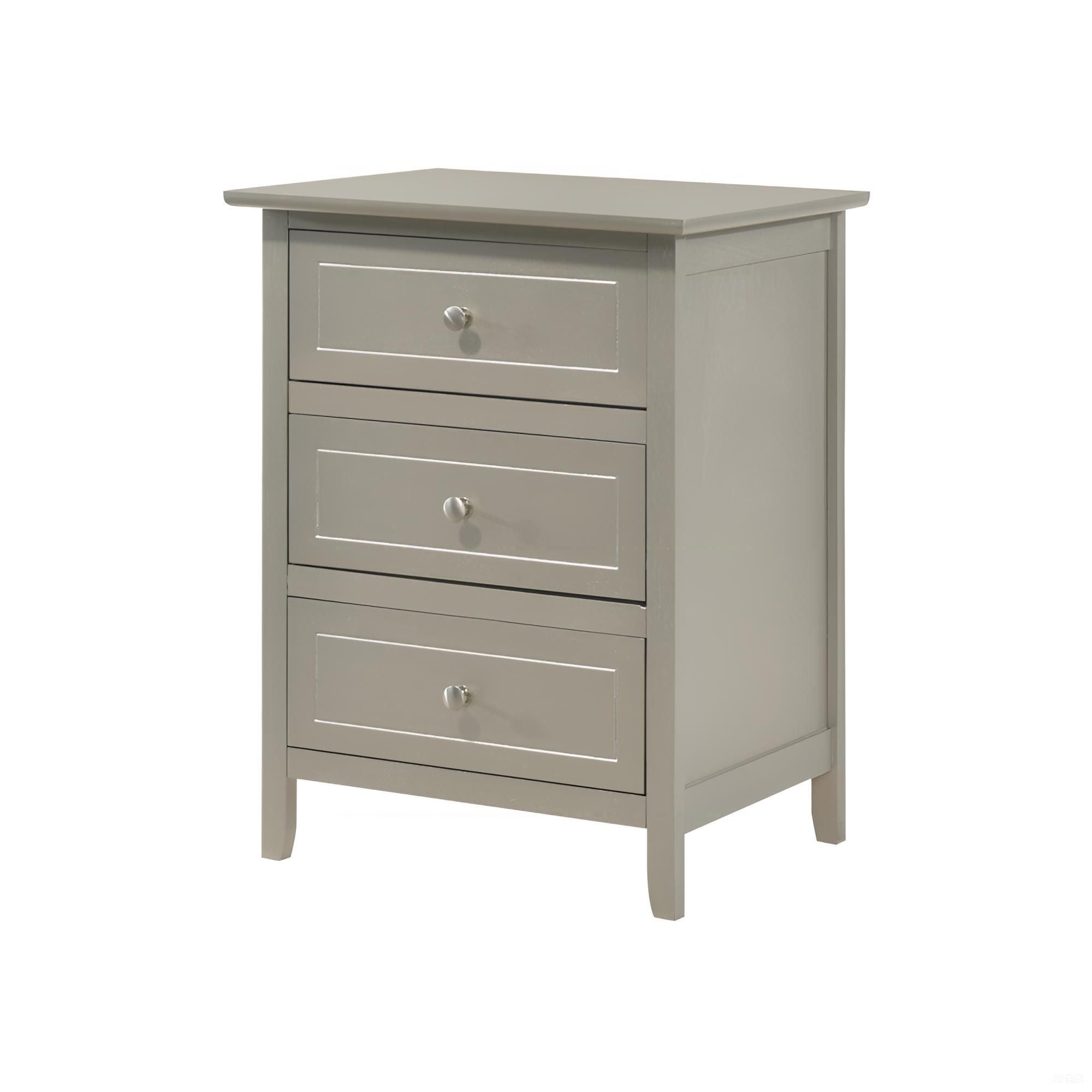 Daniel - 3 Drawer Nightstand