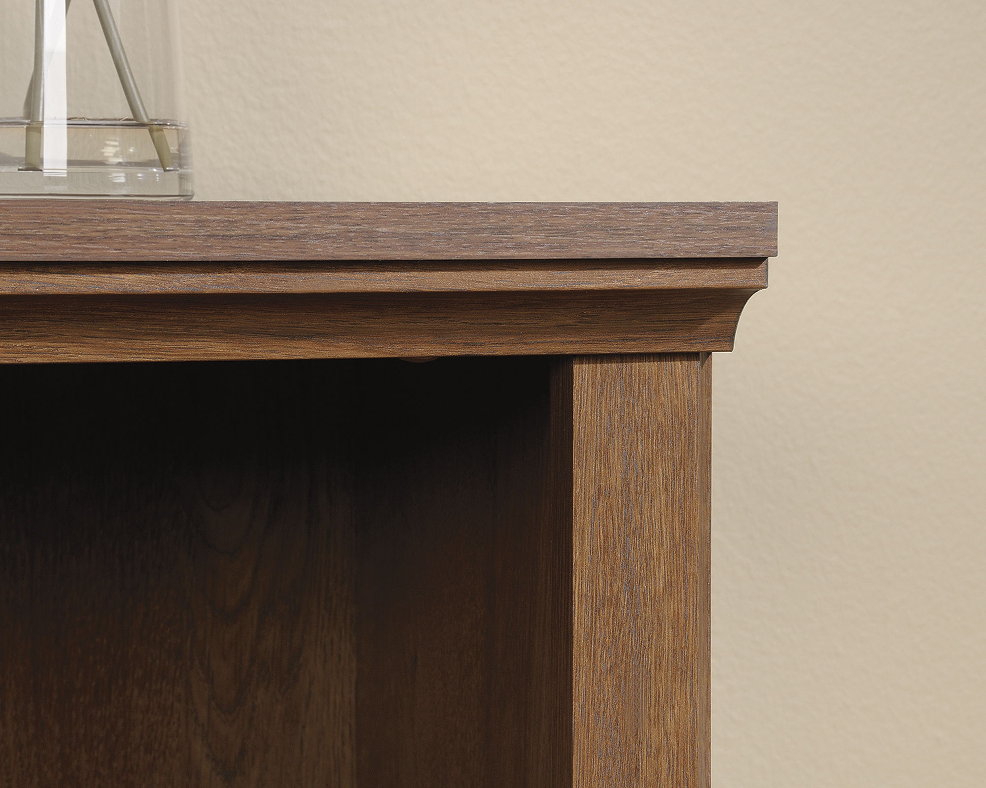 2-Shelf Bookcase Oiled Oak