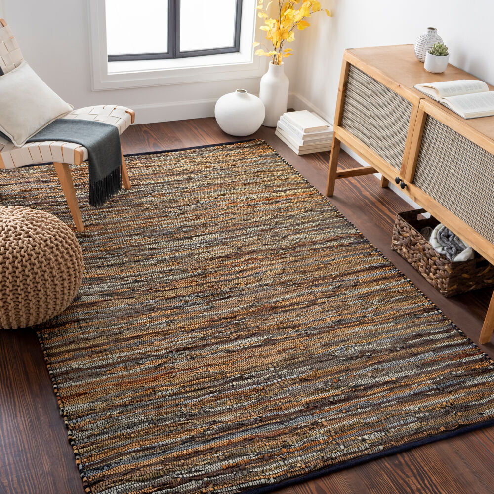 Log Cabin Handmade Rug