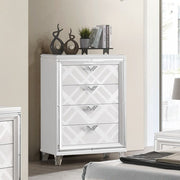 ACME Skylar - Accent Chest - White | Meri Furniture