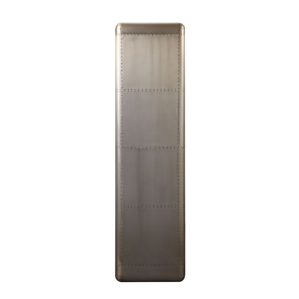 ACME Jennavieve - Bookshelf - Gold Aluminum | Meri Furniture