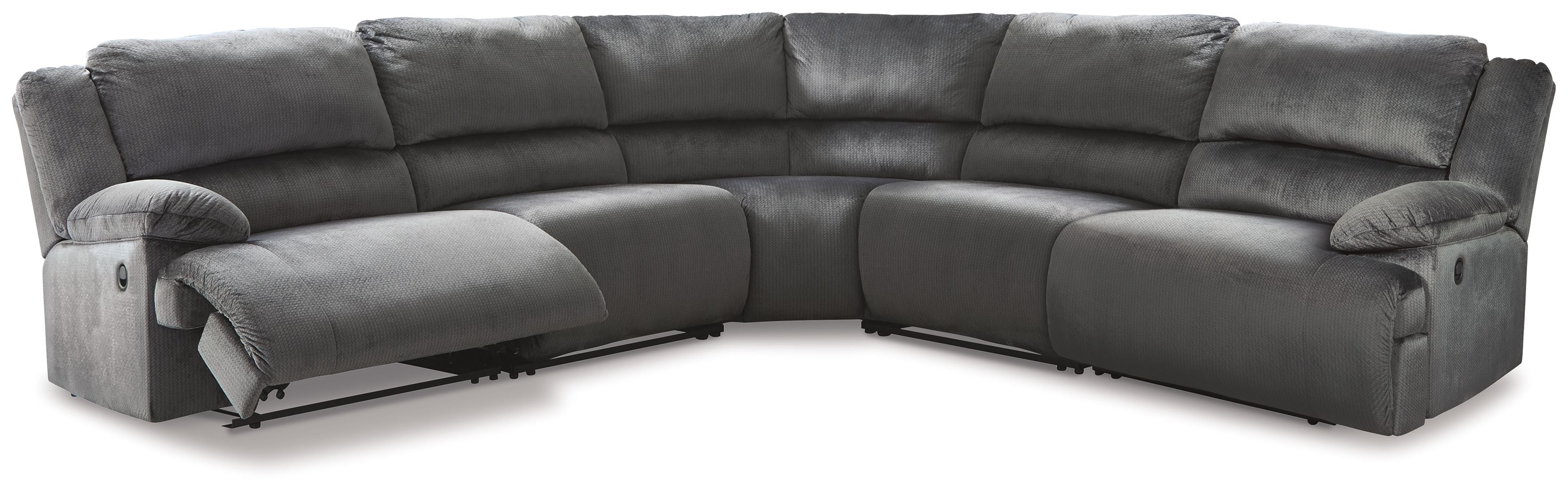 Signature Design by Ashley® Clonmel - Reclining Sectional | Meri Furniture