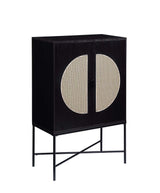 Colson - Wine Cabinet - Black Finish