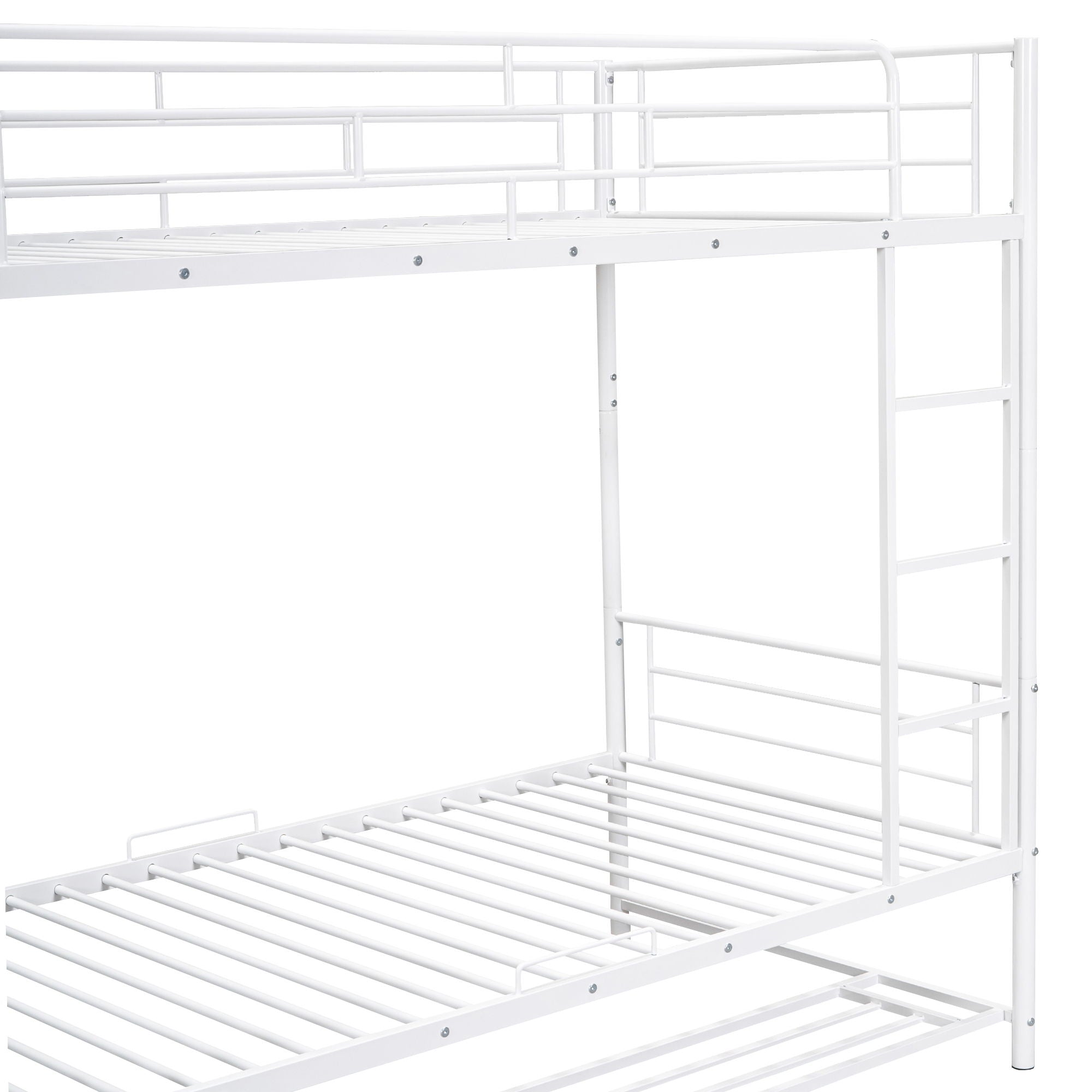 Metal Bunk Bed & Shelf And Guardrails