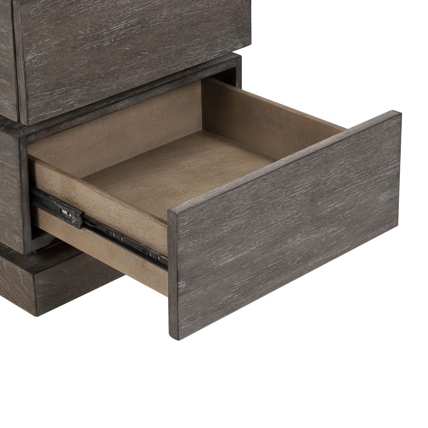 Piedmont - Chairside Table - Charcoal / Ash