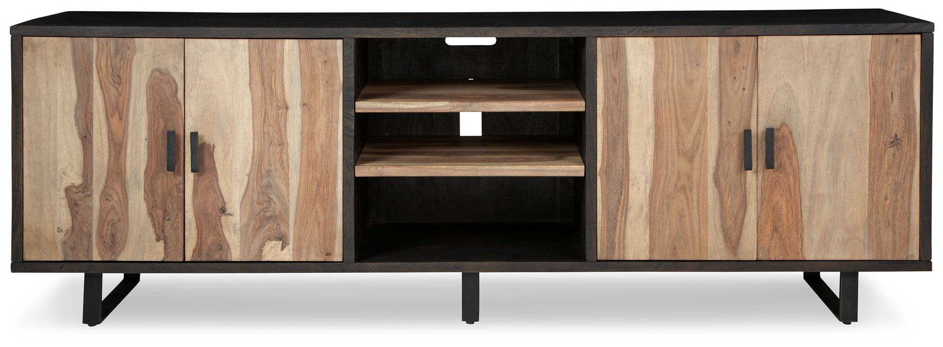 Signature Design by Ashley® Bellwick - Natural / Brown - Accent Cabinet | Meri Furniture