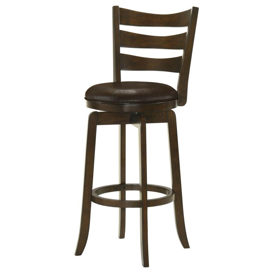 Coaster Fine Furniture Murphy - Wood Height Swivel Bar Chair | Meri Furniture