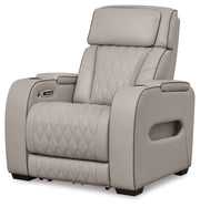 Signature Design by Ashley® Boyington - Power Recliner/Adj Headrest | Meri Furniture