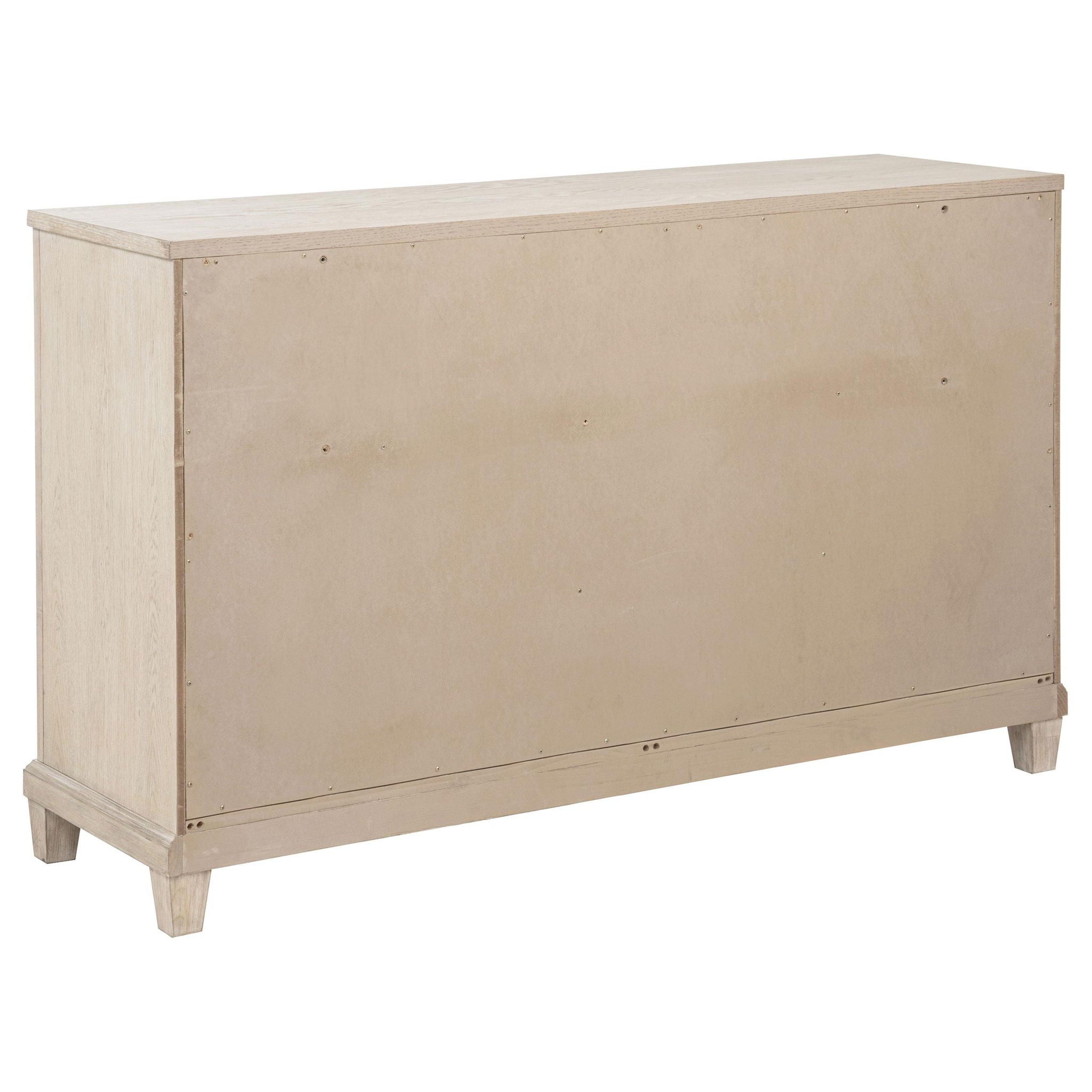Pembroke 6-drawer Bedroom Dresser Cabinet Washed Oak
