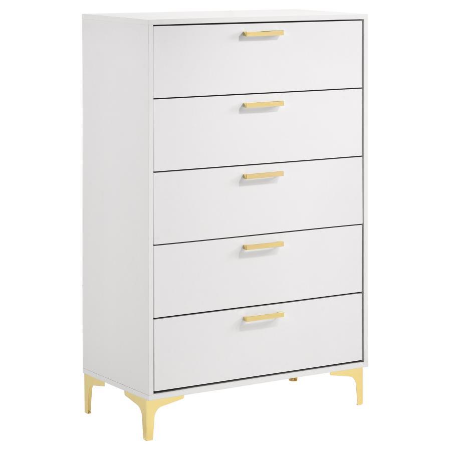 Coaster Fine Furniture Kendall - 5-Drawer Bedroom Chest | Meri Furniture