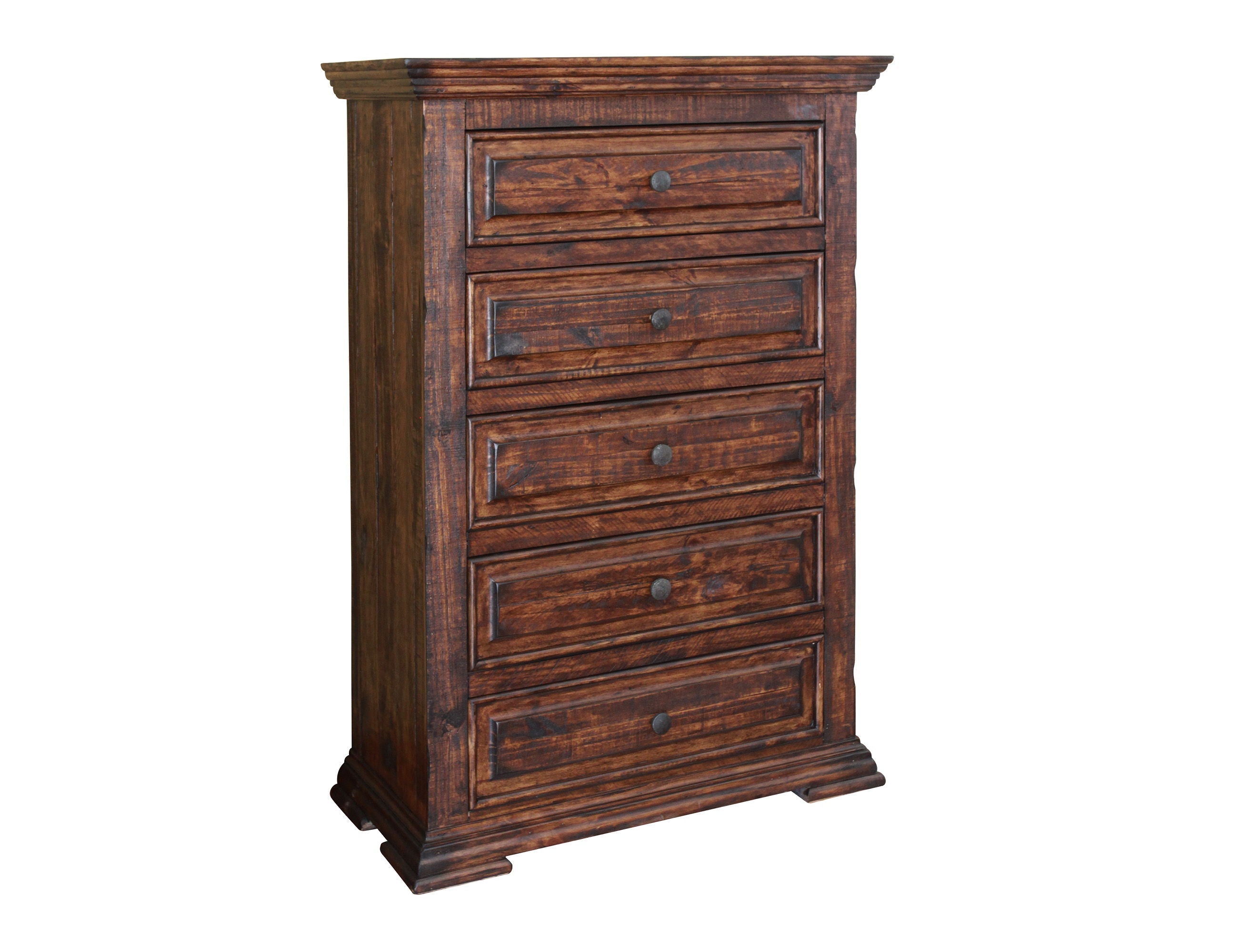 International Furniture Direct Terra - Chest - Rich Chocolate | Meri Furniture