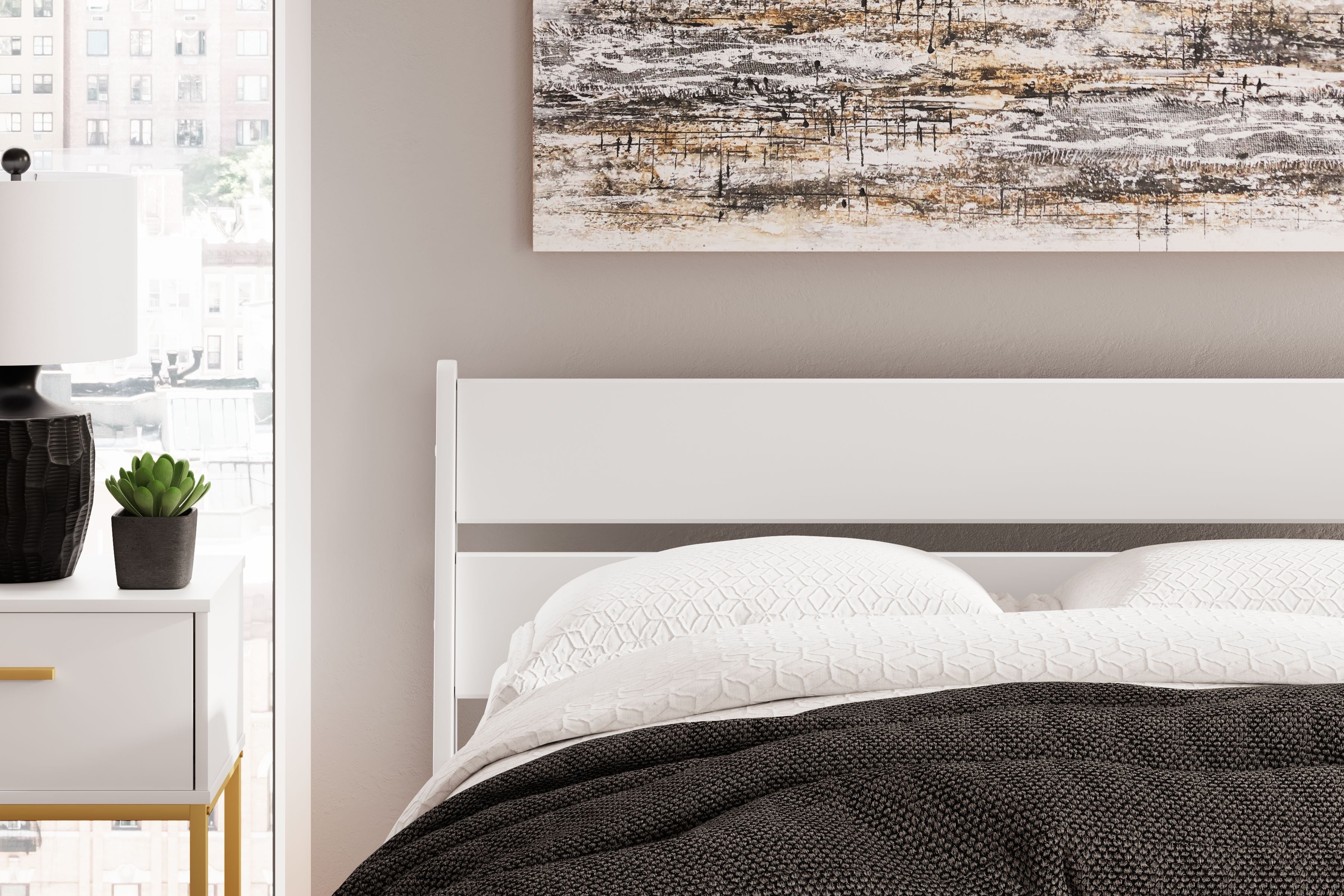 Ashley Furniture Socalle - Panel Headboard | Meri Furniture