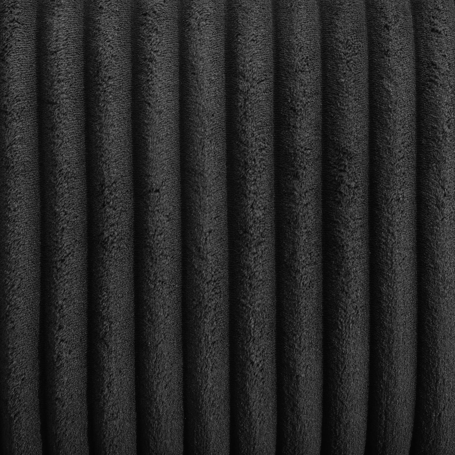 U181 - Corduroy Motion Loveseat - Black