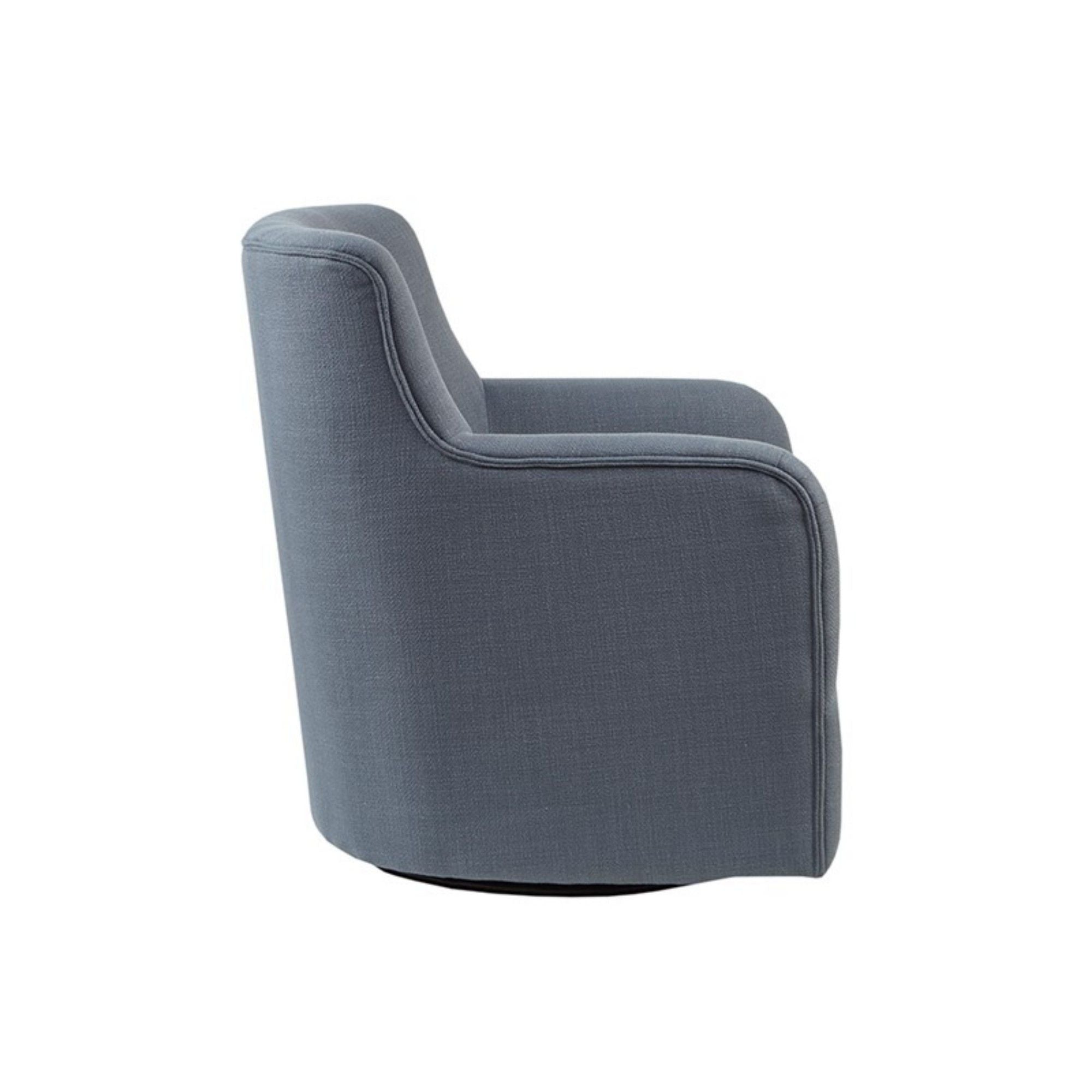 Adele - Swivel Chair With Button Tufted Back