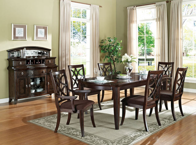 ACME Keenan - Dining Table - Dark Walnut | Meri Furniture