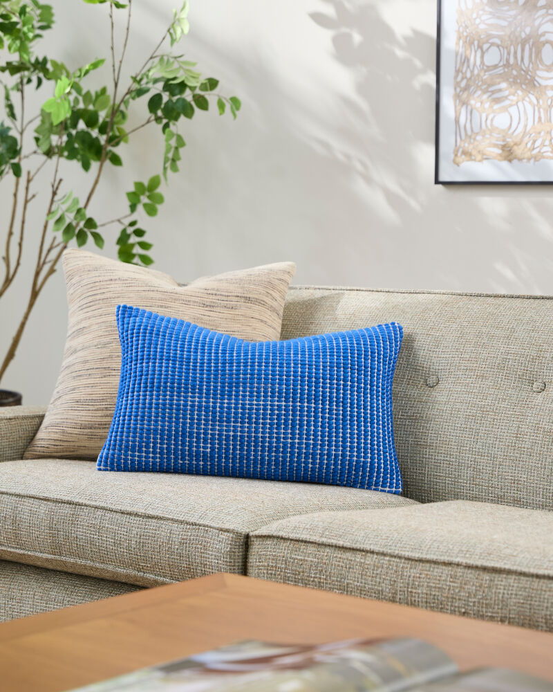 Chunky Grid Pillow
