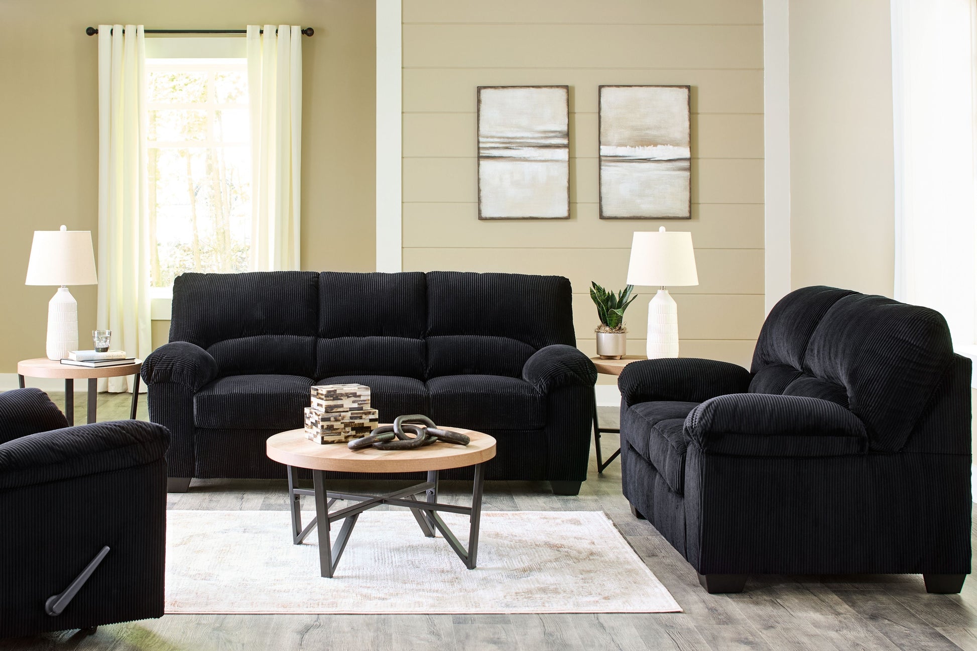 Signature Design by Ashley® Simplejoy - Living Room Set | Meri Furniture