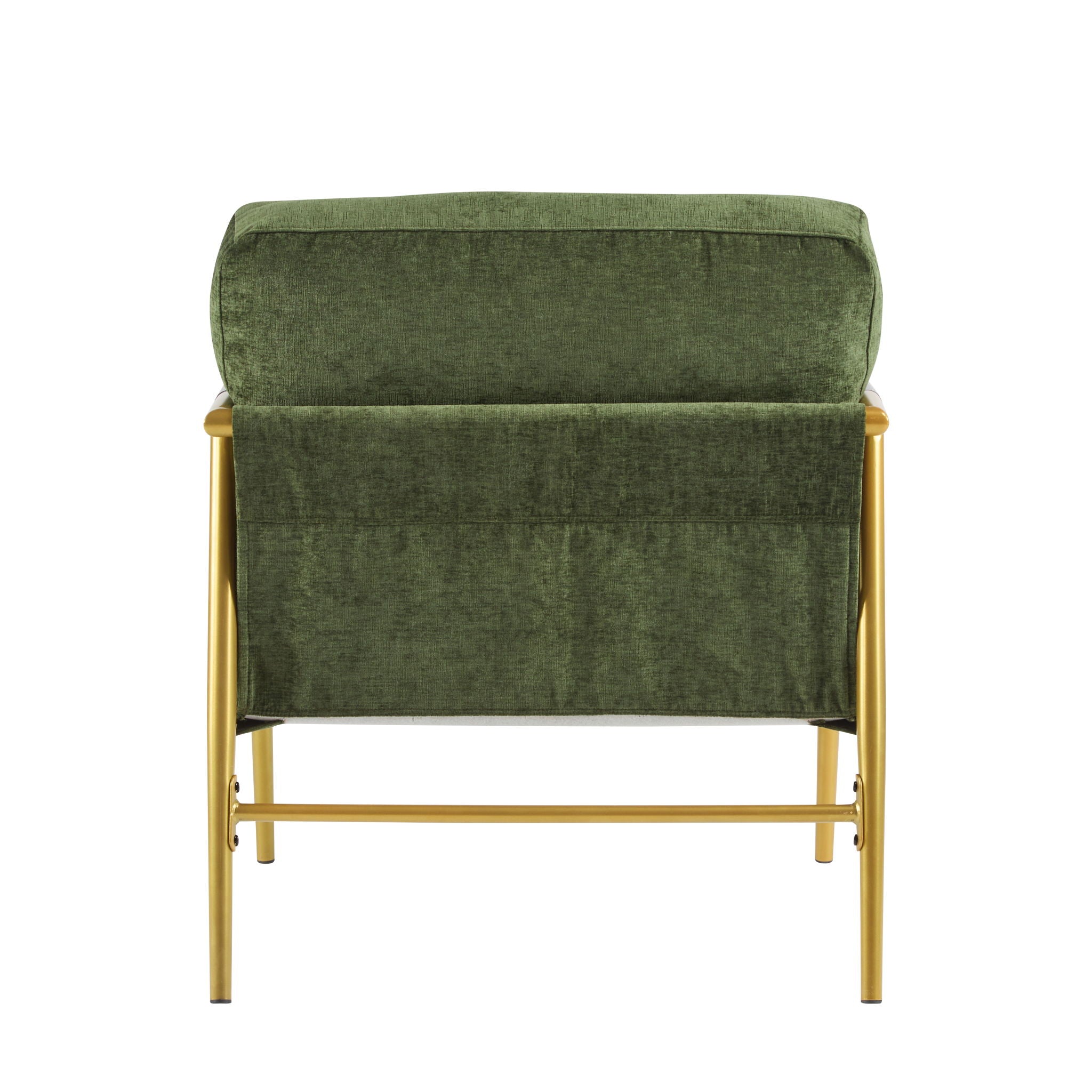 Modern Accent Chair With Plush Cushions, Cozy Seating