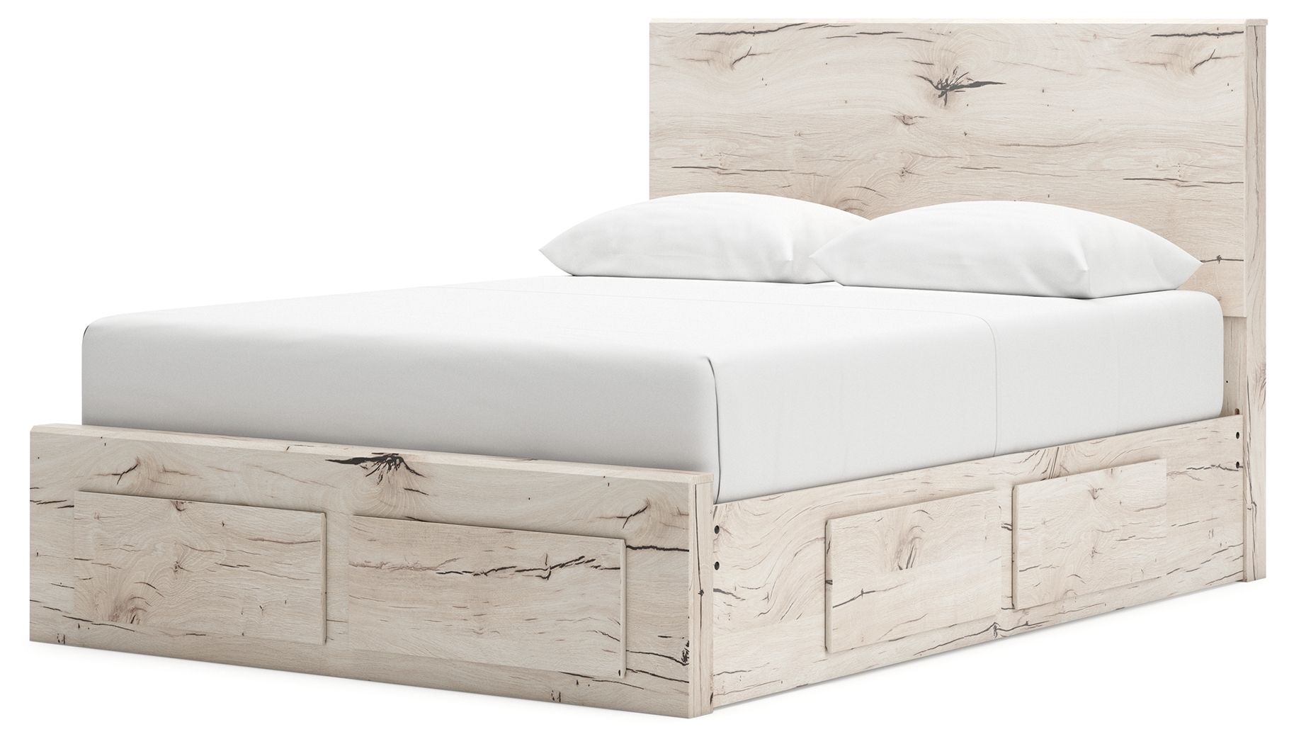 Signature Design by Ashley® Lawroy - Panel Bed With Storage | Meri Furniture