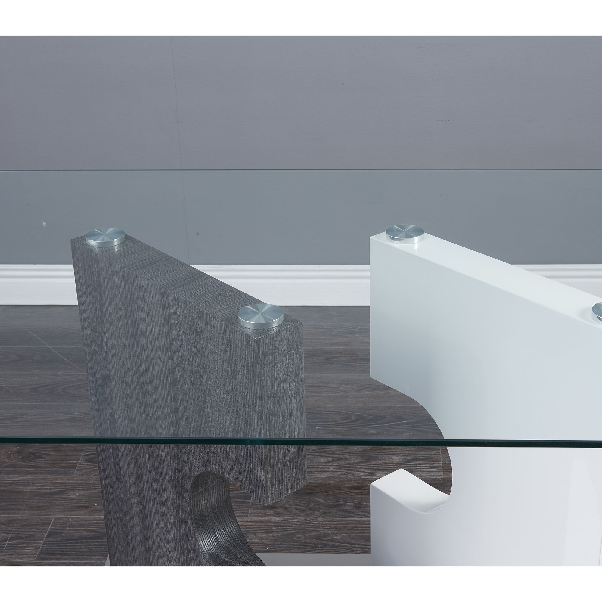 Iris - Dining Table - Gray